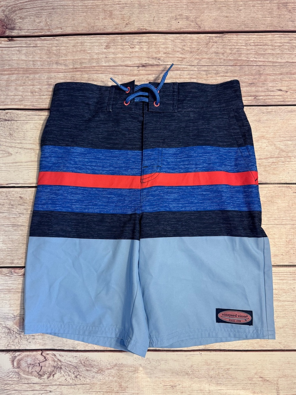 📌Vineyard Vines • Boys Colorblock • Swim Shorts